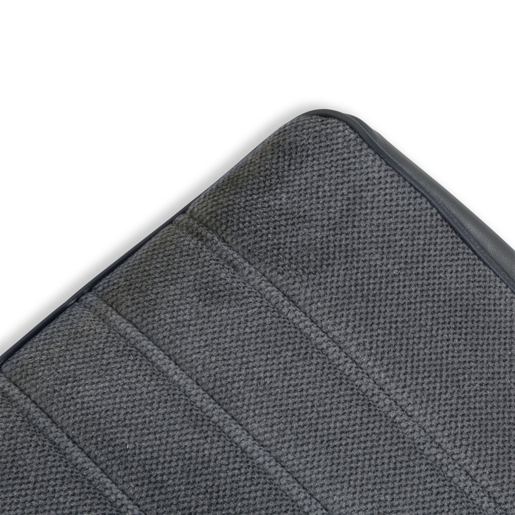 Classic-Trucks-CK-Seat-Upholstery-Kit---Full-Pleat-ClothVinyl---GreyCharcoal