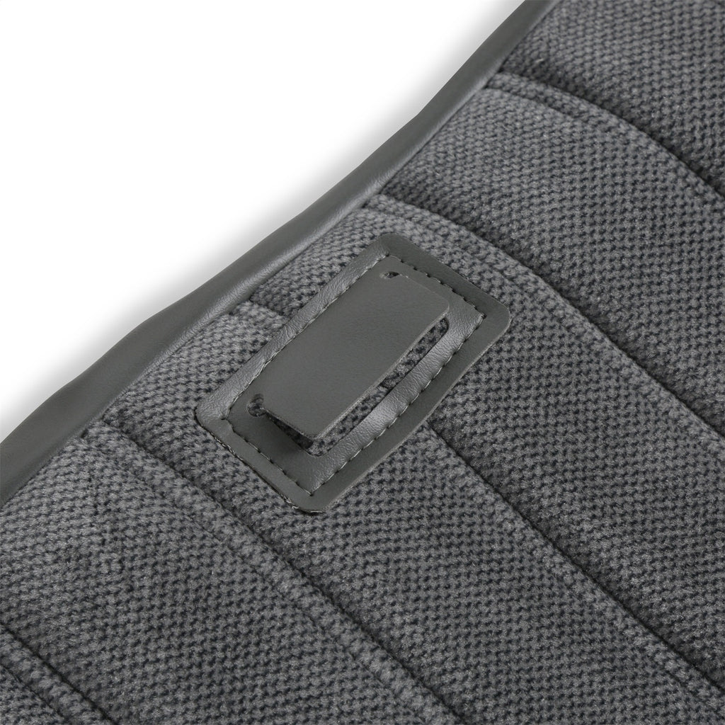 Classic-Trucks-CK-Seat-Upholstery-Kit---Full-Pleat-ClothVinyl---GreyCharcoal
