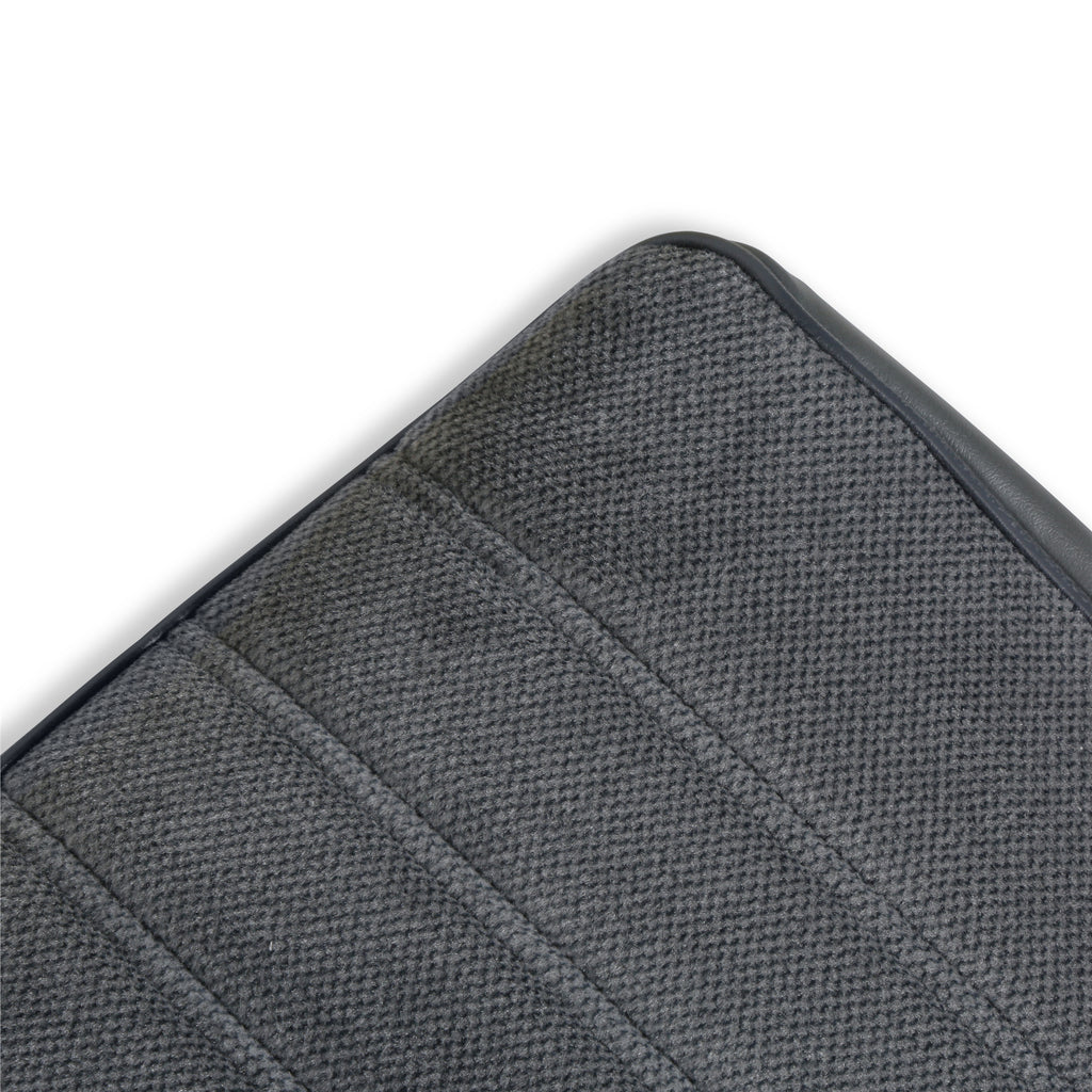 Classic-Trucks-CK-Seat-Upholstery-Kit---Full-Pleat-ClothVinyl---GreyCharcoal