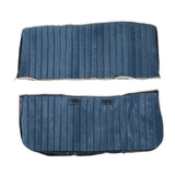 Holley 05-297  Classic Trucks C/K Seat Upholstery Kit - Full Pleat Cloth/Vinyl - Navy