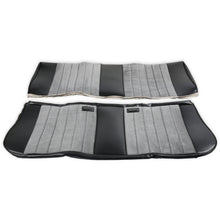 Load image into Gallery viewer, Classic-Trucks-CK-Seat-Upholstery-Kit---Standard-Pleat-ClothVinyl---BlackSilver