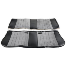 Load image into Gallery viewer, Classic-Trucks-CK-Seat-Upholstery-Kit---Standard-Pleat-ClothVinyl---BlackSilver