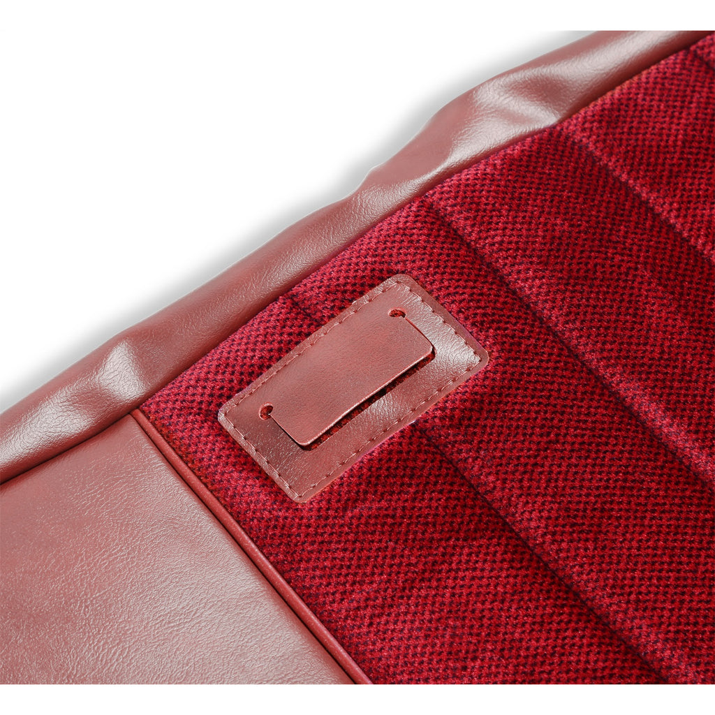 Classic-Trucks-CK-Seat-Upholstery-Kit---Standard-Pleat-ClothVinyl---MaroonBurgundy