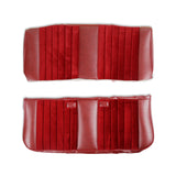 Holley 05-311  Classic Trucks C/K Seat Upholstery Kit - Standard Pleat Cloth/Vinyl - Maroon/Burgundy