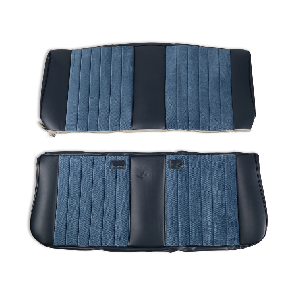 Classic-Trucks-CK-Seat-Upholstery-Kit---Standard-Pleat-ClothVinyl---Navy