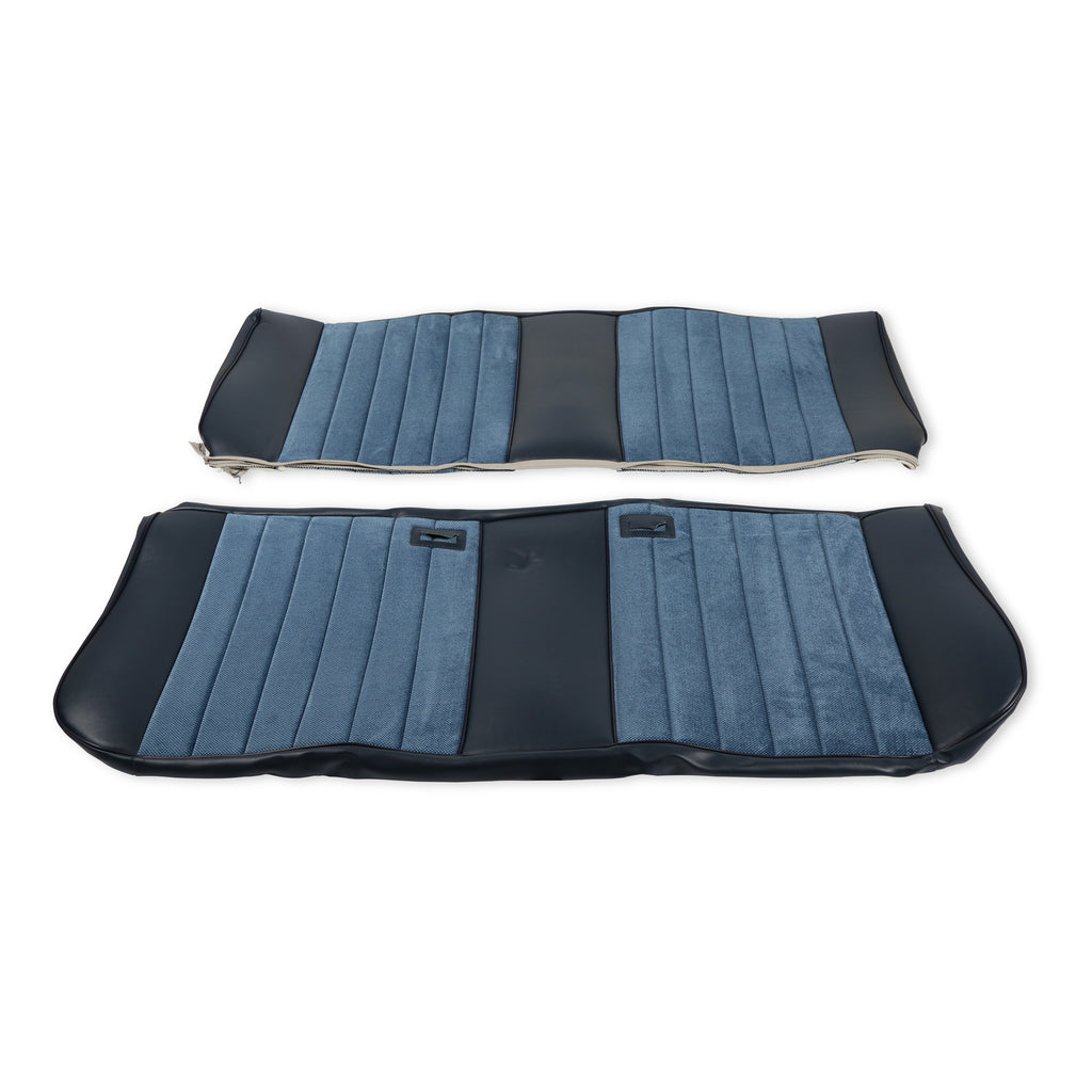 Classic-Trucks-CK-Seat-Upholstery-Kit---Standard-Pleat-ClothVinyl---Navy
