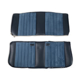 Holley 05-312  Classic Trucks C/K Seat Upholstery Kit - Standard Pleat Cloth/Vinyl - Navy