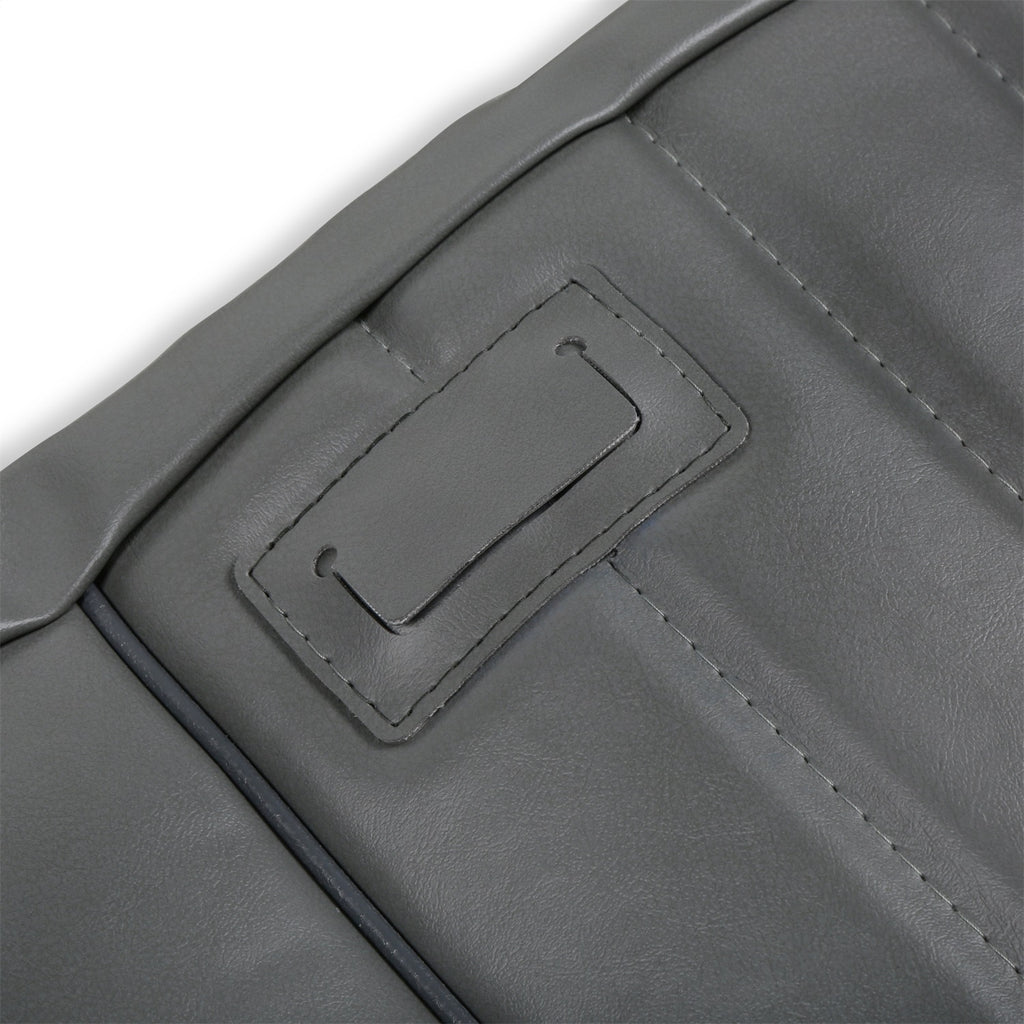 Classic-Trucks-CK-Seat-Upholstery-Kit---Standard-Pleat-Vinyl---Charcoal