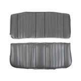 Holley 05-309  Classic Trucks C/K Seat Upholstery Kit - Standard Pleat Vinyl - Charcoal