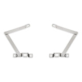 Holley 04-219  Classic Trucks C/K Tailgate Link Hinge Set - Polished