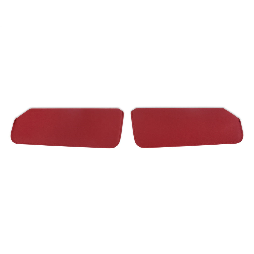Classic-Trucks-Gmt400-Foamback-Sunvisor-Pair---Cloth---Red