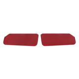 Holley 05-345  Classic Trucks Gmt400 Foamback Sunvisor Pair - Cloth - Red