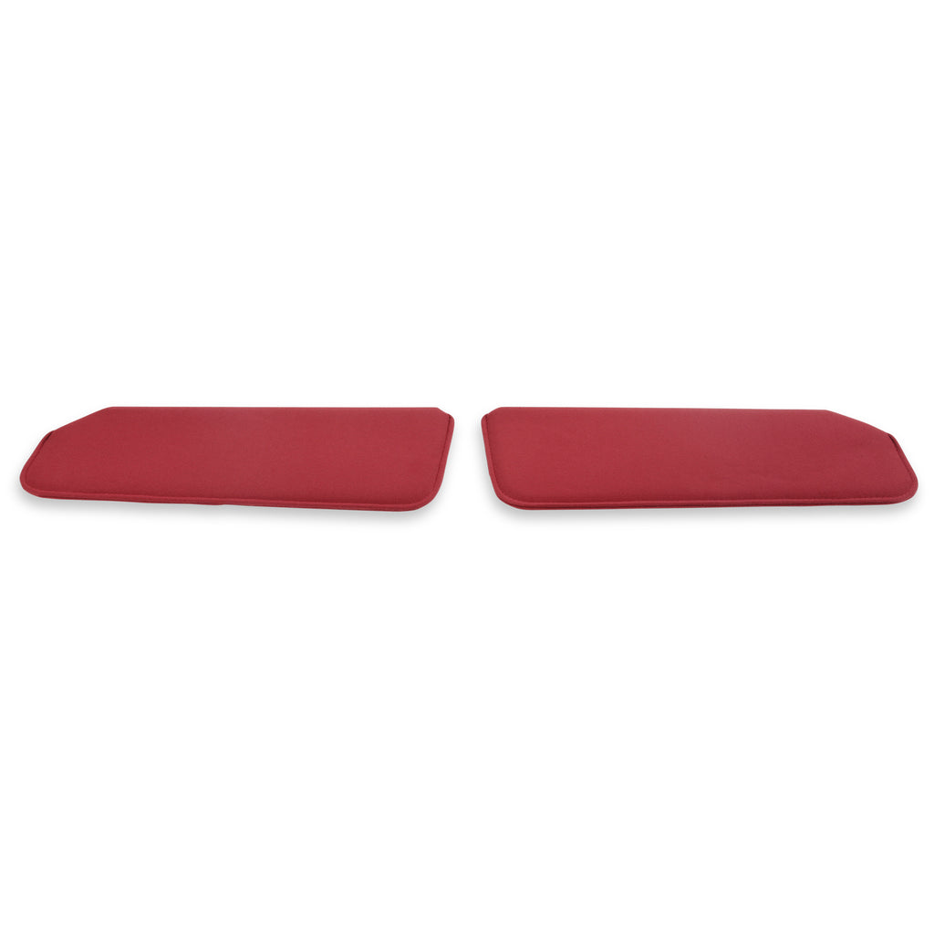 Classic-Trucks-Gmt400-Foamback-Sunvisor-Pair---Cloth---Red