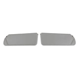 Holley 05-348  Classic Trucks Gmt400 Foamback Sunvisor Pair - Vinyl - Charcoal