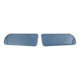 Holley 05-346  Classic Trucks Gmt400 Foamback Sunvisor Pair - Vinyl- Blue