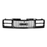 Holley 04-476  Classic Trucks Gmt400 Gmc Grille - Composite Headlights - Black/Chrome