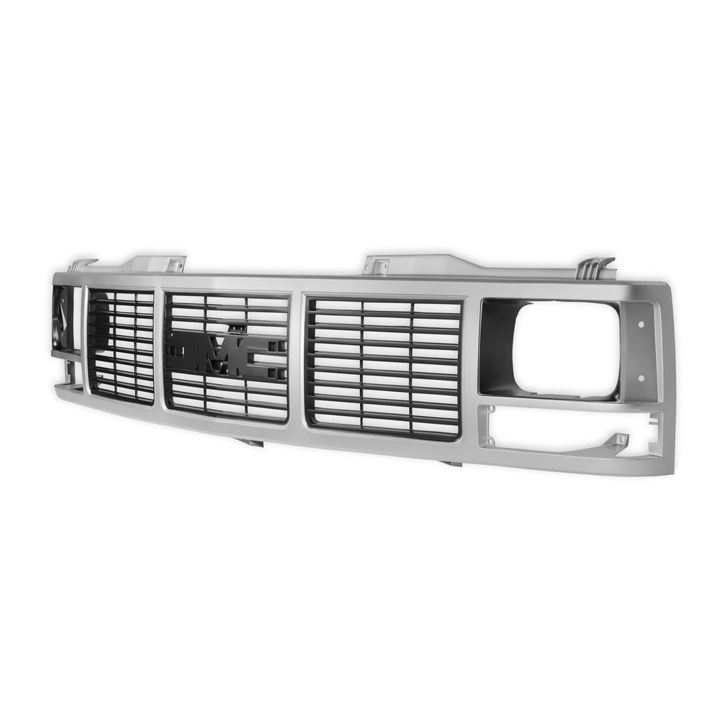 Classic-Trucks-Gmt400-Gmc-Grille---Single-Headlight---Silver