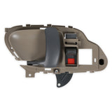 Holley 05-146  Classic Trucks Gmt400 Inside Door Handle W/ Black Handle - Lh - Brown