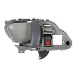 Holley 05-148  Classic Trucks Gmt400 Inside Door Handle W/ Black Handle - Lh - Charcoal