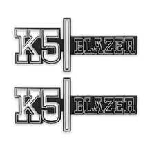 Load image into Gallery viewer, Classic-Trucks-K5-Fender-Badge-Pair---Blazer-4Wd