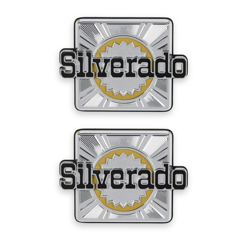 Classic-Trucks-K5-Rear-Side-Emblem-Pair---Silverado