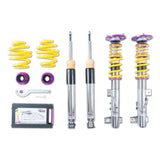KW 35220811 Adjustable Coilovers, Aluminum Top Mounts, Independent Compression and Rebound