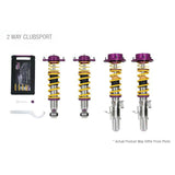 KW 35261711 Height Adjustable Coilovers with Independent Compression and Rebound Technology