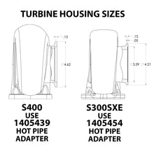 Load image into Gallery viewer, Cobra-V-Band-To-T6-Hot-Pipe-Adapter---S400-T6-Turbo