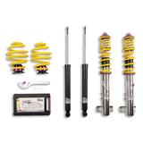 KW 10220011 Height adjustable stainless steel coilover system with pre-configured damping