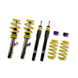 KW 10280087 Height adjustable stainless steel coilover system with pre-configured damping