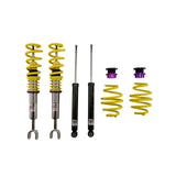 KW 10280011 Height adjustable stainless steel coilover system with pre-configured damping