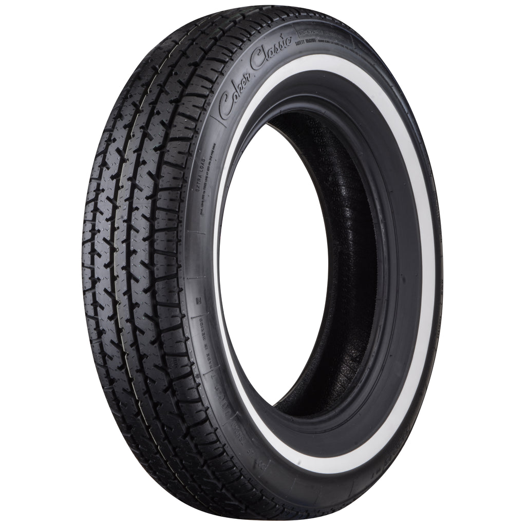 Coker 738101 165R15  Coker Classic SS 3/4" WW for Select Austin A40, Austin Cambridge, Austin Healey 100, Austin Healey 100-6, Austin Healey 3000, Borgward Hansa 1500, Daimler Conquest, Daimler SP250, Hillman Husky, Hillman Minx, Lancia Appia, Lancia