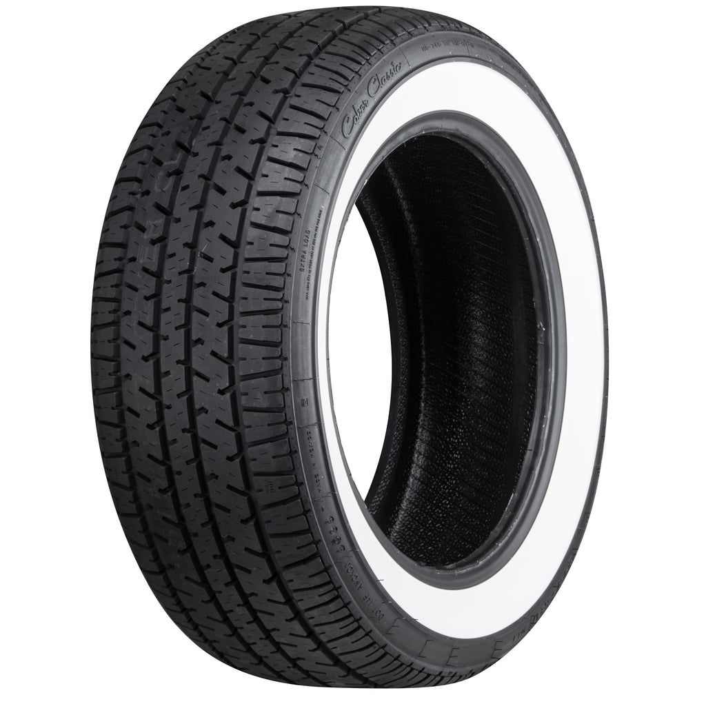 Coker 738108 235/55R17 Coker Classic SS 1 3/4" WW for Select Audi A8 Quattro, Avanti Avanti, BMW X3, Buick Lucerne, Buick Park Avenue, Cadillac CTS, Cadillac DTS, Cadillac DeVille, Cadillac Seville, Chevrolet Impala, Chevrolet Impala Limited, Chevrolet