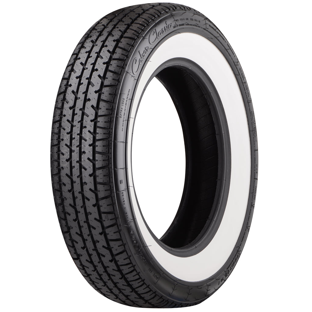 Coker 737100 165R15 Coker Classic SS 2.25" WW for Select Austin A40, Austin Cambridge, Austin Healey 100, Austin Healey 100-6, Austin Healey 3000, Borgward Hansa 1500, Daimler Conquest, Daimler SP250, Hillman Husky, Hillman Minx, Lancia Appia, Lancia