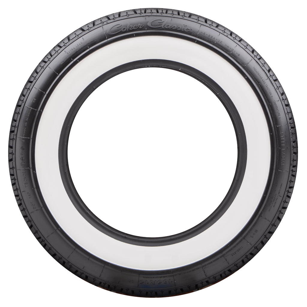 Coker 737100 165R15 Coker Classic SS 2.25" WW for Select Austin A40, Austin Cambridge, Austin Healey 100, Austin Healey 100-6, Austin Healey 3000, Borgward Hansa 1500, Daimler Conquest, Daimler SP250, Hillman Husky, Hillman Minx, Lancia Appia, Lancia