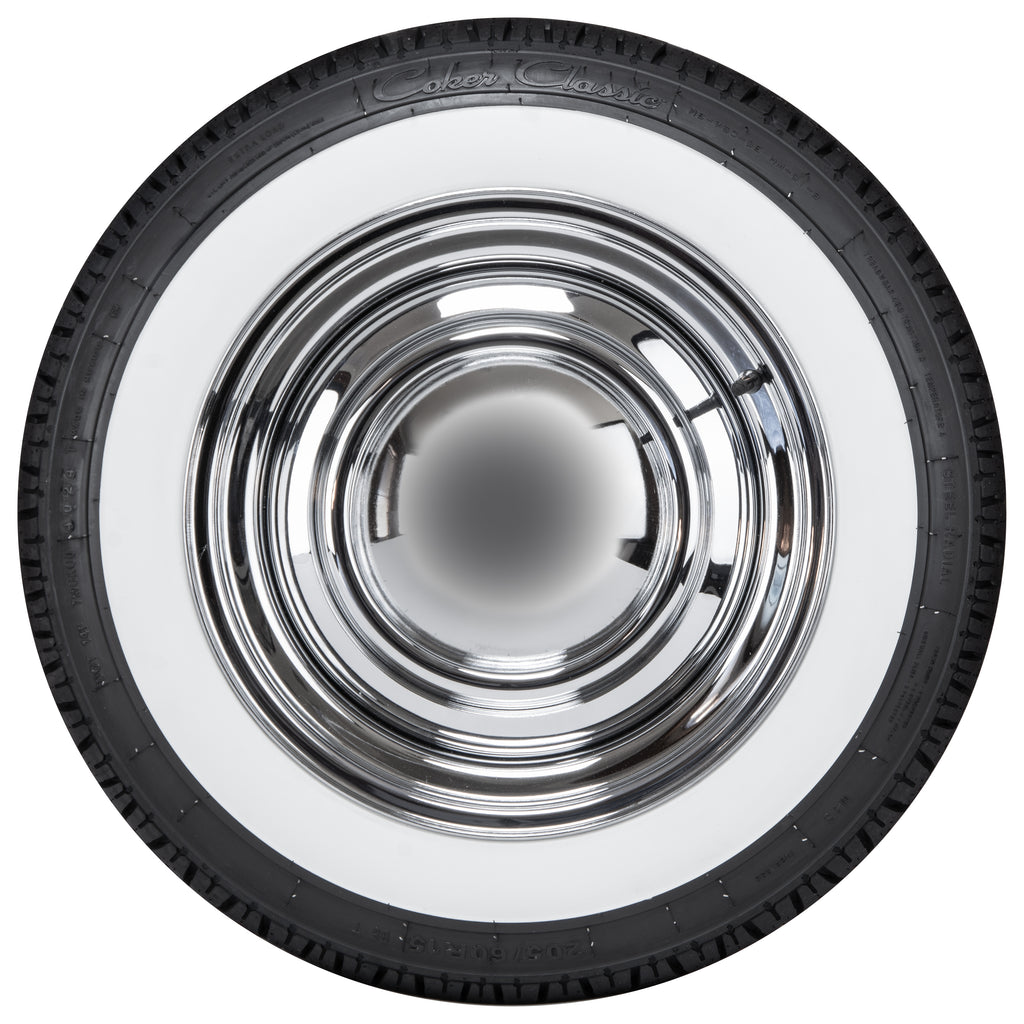 Coker 737103 205/60R15 Coker Classic SS 2" WW for Select Acura Legend, Acura TL, Acura Vigor, Audi 100, Audi 100 Quattro, Audi 80, Audi 80 Quattro, Audi A3, Audi A4, Audi A4 Quattro, Audi A6, Audi A6 Quattro, Audi Cabriolet, BMW 318i, BMW 318is, BMW