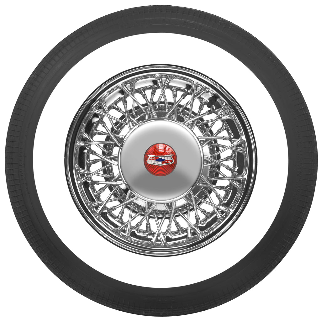 Coker 57700 670-15 COKER 2 3/4" WW for Select AC Greyhound, AC Shelby Cobra, Alvis TD21, Aston Martin DB4, Aston Martin DB5, BMW 3200, BMW 3200CS, Borgward Hansa 2400, Bristol 410, Bristol 411, Chevrolet 1500, Chevrolet Bel Air, Chevrolet Corvette,