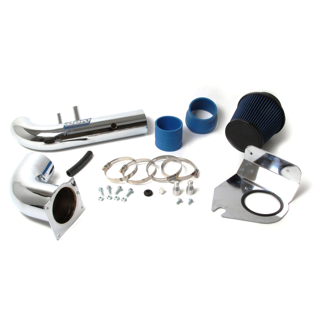 Cold-Air-Induction-Ram-Air-1996-2003-Ford-Mustang-Gt;-Cold-Air-Induction-System;-4.6-Liter;-Chrome