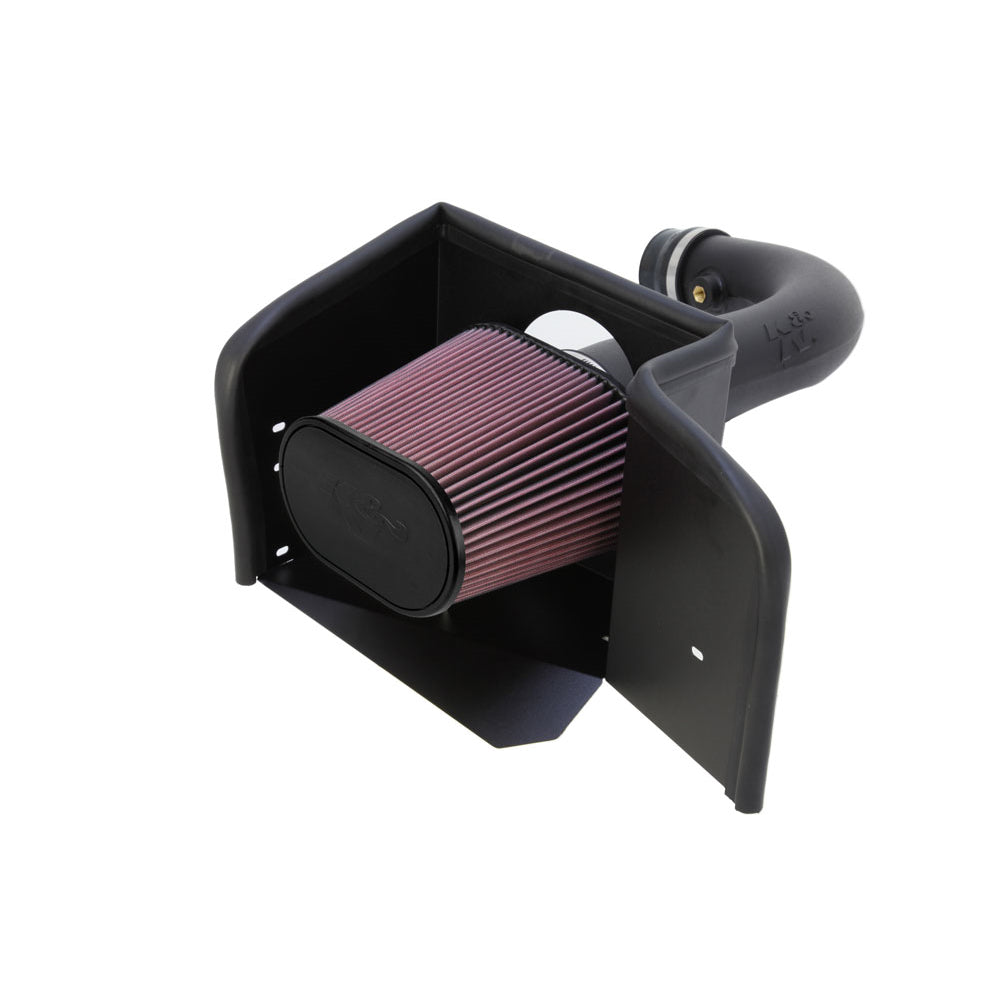 Cold-Air-Induction-Ram-Air-2002-2005-Dodge-Ram;-4.7L;-Fuel-Injection-Performance-Kit;-Kit-Includes-Heat-Shield,-Piping,-Filter,-And-Hardware;-Heat-Shield-And-Piping-Are-Black