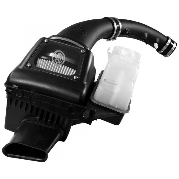 Cold-Air-Intake-For-11-16-Ford-F250,-F350-V8-6.2L-Dry-Dry-Extendable-White-SB