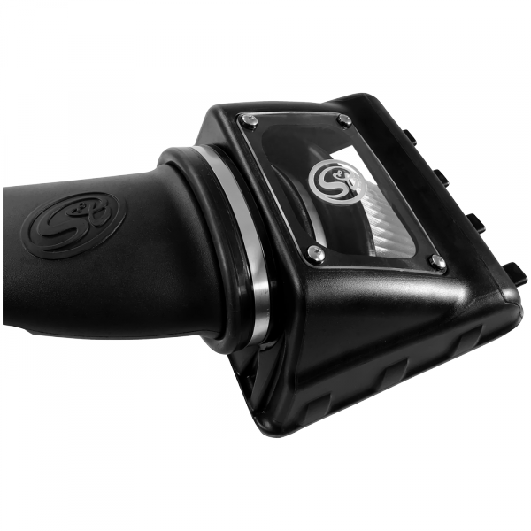 Cold-Air-Intake-For-11-16-Ford-F250,-F350-V8-6.2L-Dry-Dry-Extendable-White-SB