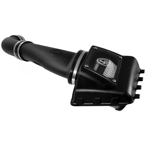 Cold-Air-Intake-For-11-16-Ford-F250,-F350-V8-6.2L-Dry-Dry-Extendable-White-SB