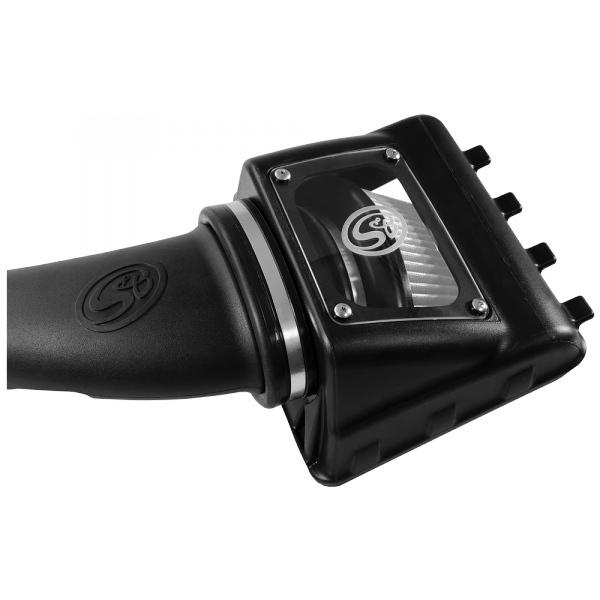 Cold-Air-Intake-For-11-16-Ford-F250,-F350-V8-6.2L-Dry-Dry-Extendable-White-SB