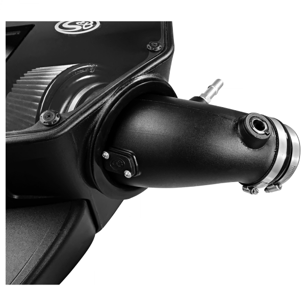 Cold-Air-Intake-For-14-18-Dodge-Ram-2500-3500-Hemi-V8-6.4L-Dry-Extendable-White-SB