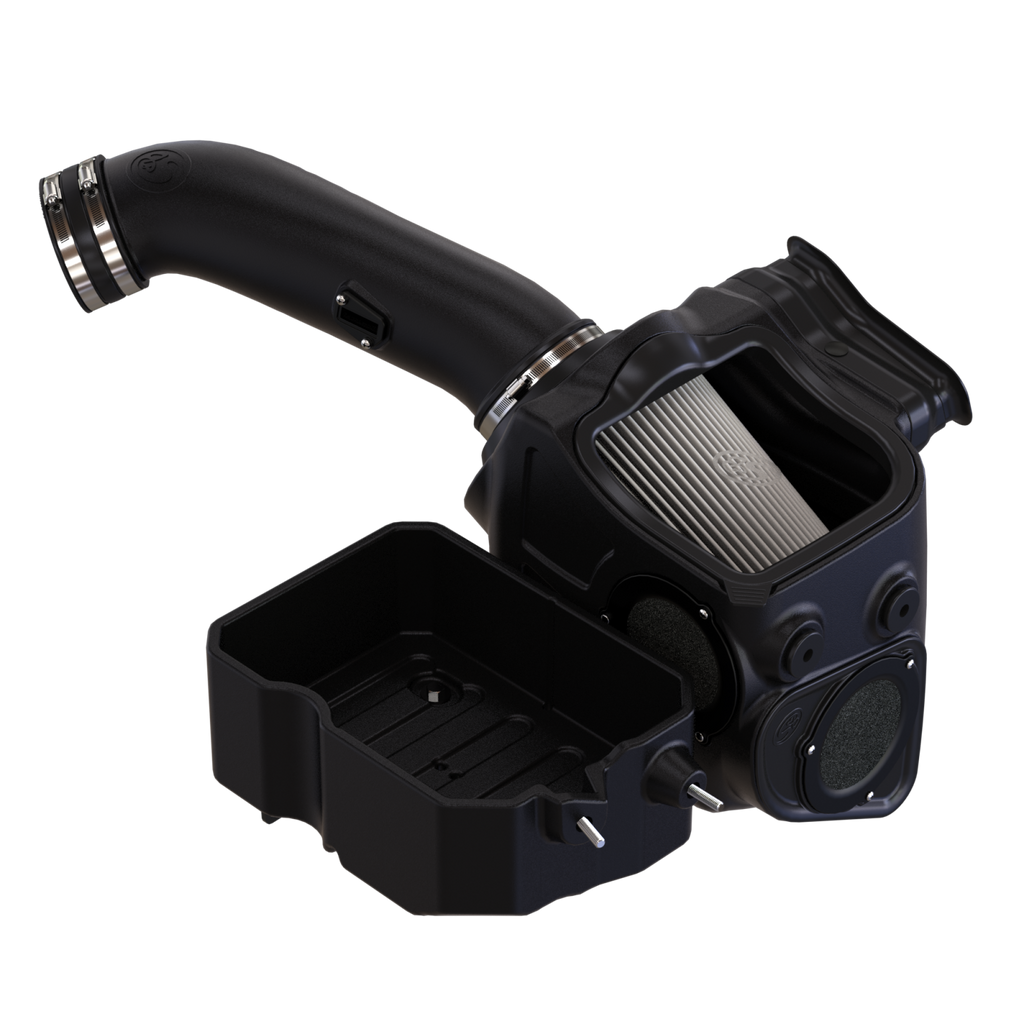 Cold-Air-Intake-For-17-19-Ford-F250-F350-V8-6.7L-Powerstroke-Dry-Extendable-White-SB