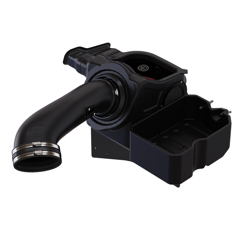Cold-Air-Intake-For-17-19-Ford-F250-F350-V8-6.7L-Powerstroke-Cotton-Cleanable-Red-SB