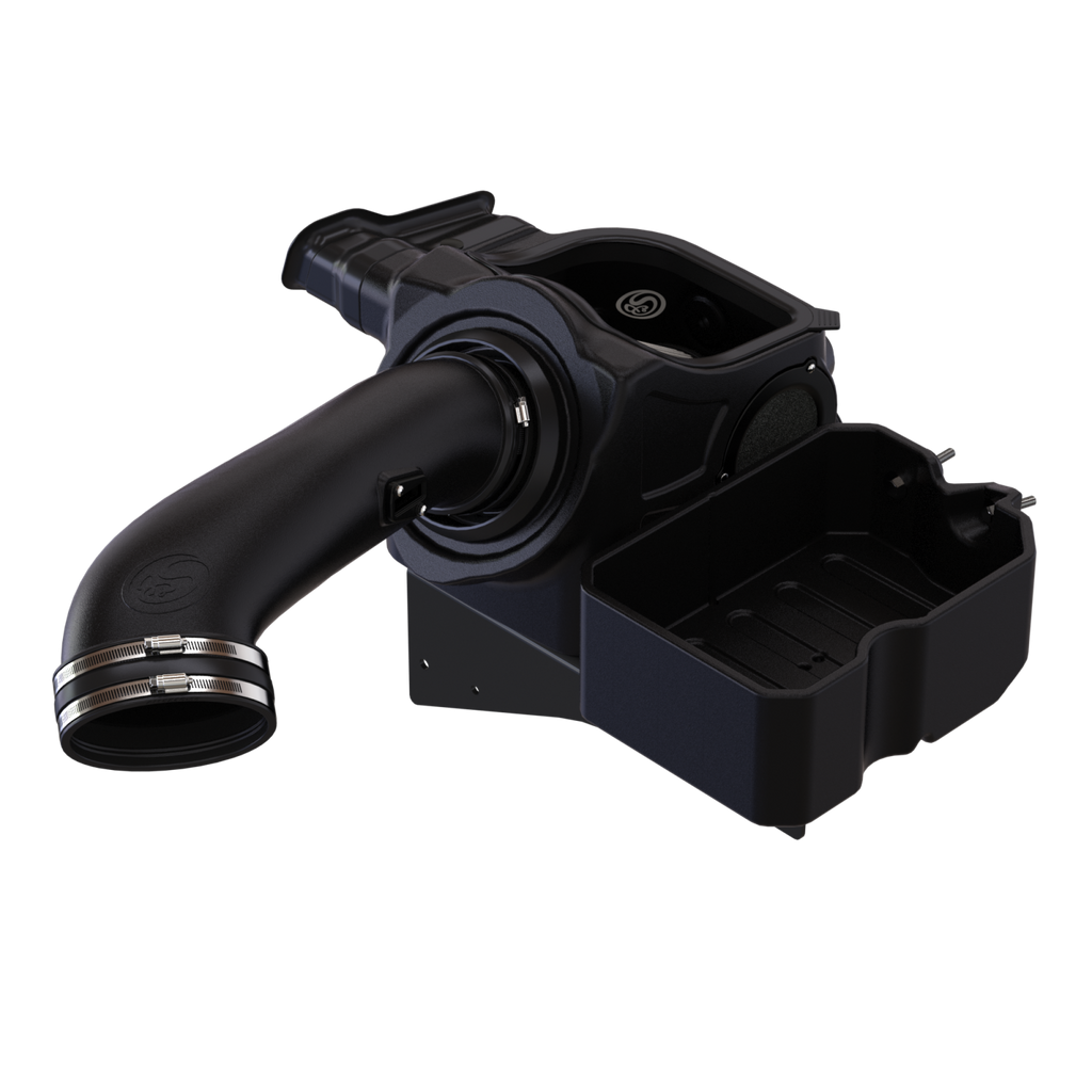 Cold-Air-Intake-For-17-19-Ford-F250-F350-V8-6.7L-Powerstroke-Dry-Extendable-White-SB