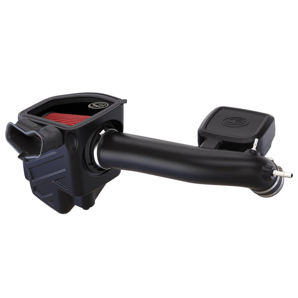 Cold-Air-Intake-For-20-22-Ford-F250-F350-7.3L-Powerstroke-Cotton-Cleanable-Red-SB