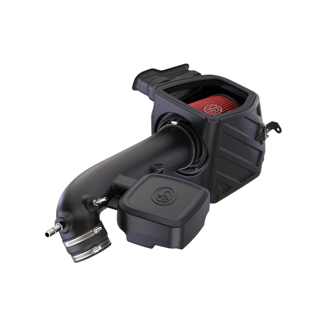 Cold-Air-Intake-For-20-22-Ford-F250-F350-7.3L-Powerstroke-Cotton-Cleanable-Red-SB