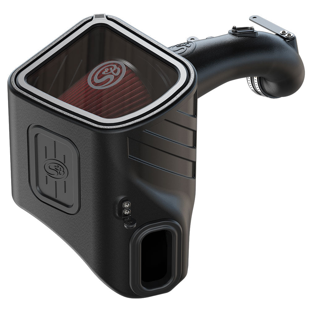 Cold-Air-Intake-For-20-22-SilveradoSierra-25003500-6.6L-With-Cotton-Cleanable-Filter-SB